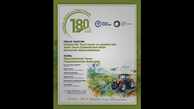 MTÜ, tarım öğretiminin 180. yılını kutlayacak