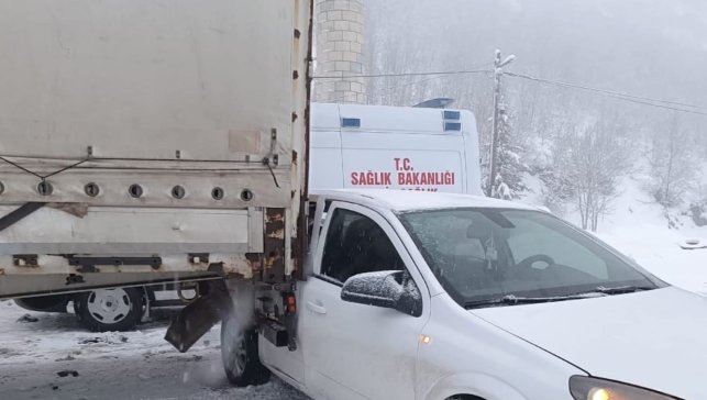 Bingöl'de trafik kazası: 1 yaralı