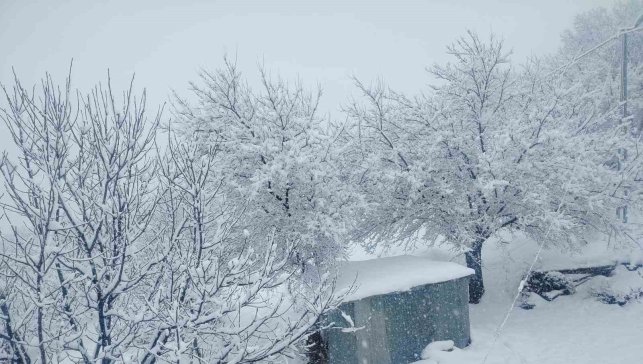 Pütürge'de kar kalınlığı 1 metreye yaklaştı