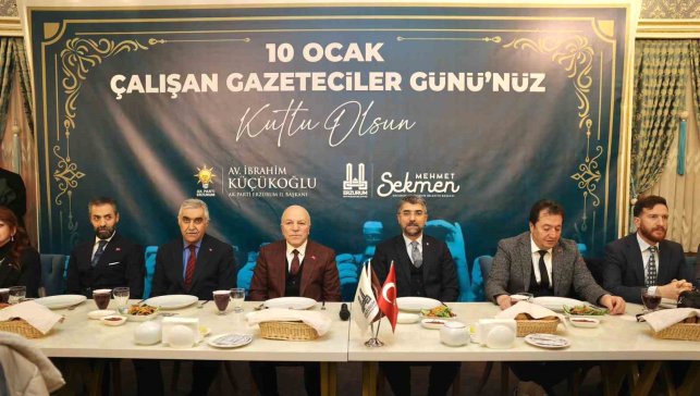 Başkan Sekmen ve Küçükoğlu medya mensuplarıyla buluştu