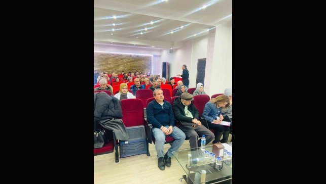 Gazi Huzurevi'nde afet farkındalık eğitimi