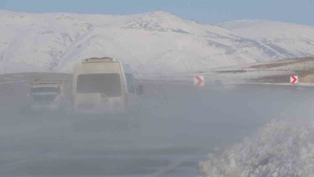 Van'da tipi yüksek kesimlerde etkili oluyor