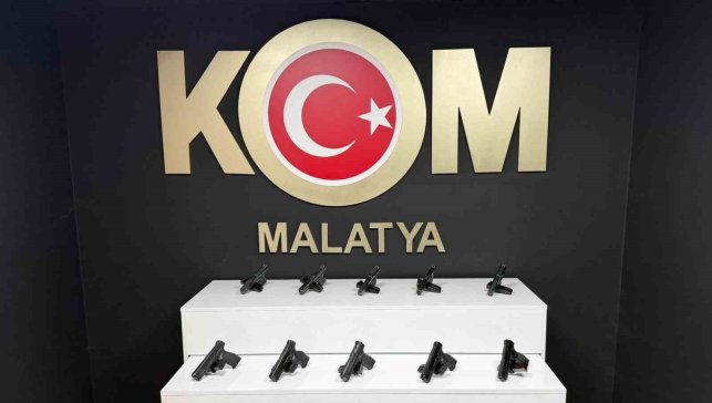 Malatya'da ruhsatsız silah operasyonu