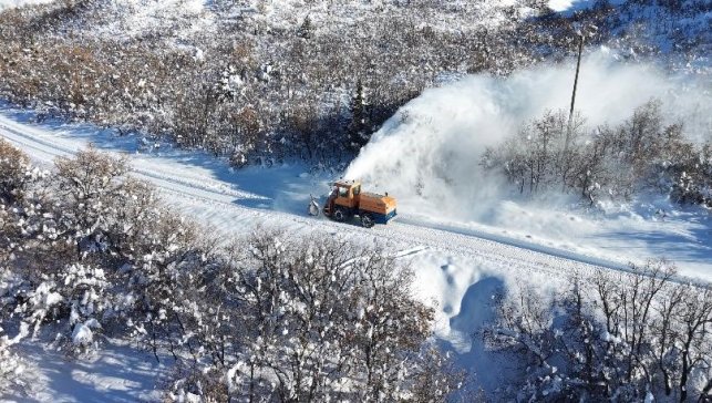 Tunceli'de 209 köy yolu ulaşıma kapalı