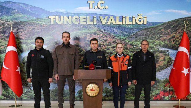Tunceli'de 65 yılın yağış rekoru kırıldı