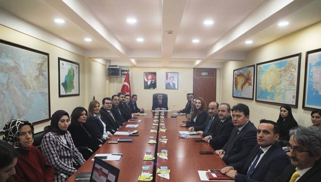 Kars'ta "Kadına Yönelik Şiddetle Mücadele İl Koordinasyonu Toplantısı" yapıldı