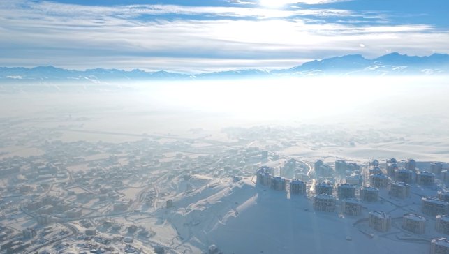 Yüksekova'da yoğun sis: Ankara-Yüksekova uçuşları iptal edildi