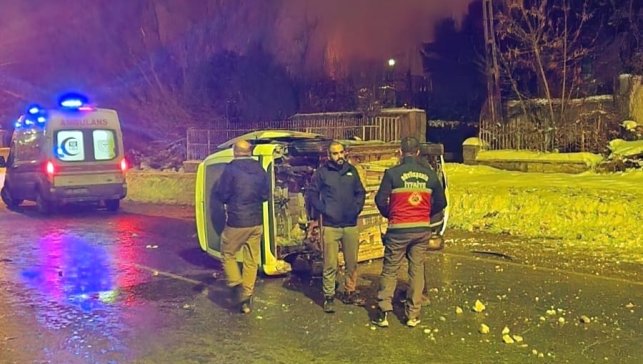 Van'da trafik kazası: 1 yaralı