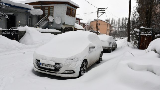 Erzurum, Ardahan, Kars, Ağrı ve Tunceli yeniden karla kaplandı