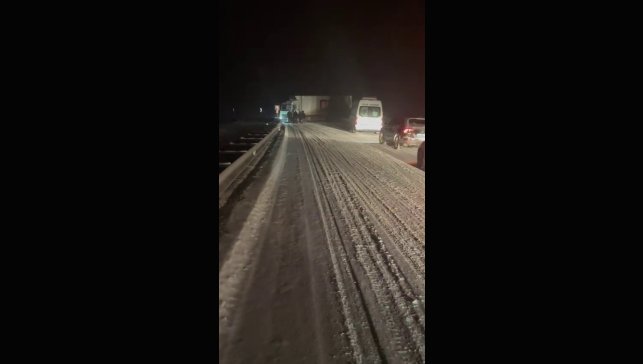 Erzurum'da kar yağışı hayatı olumsuz etkiliyor