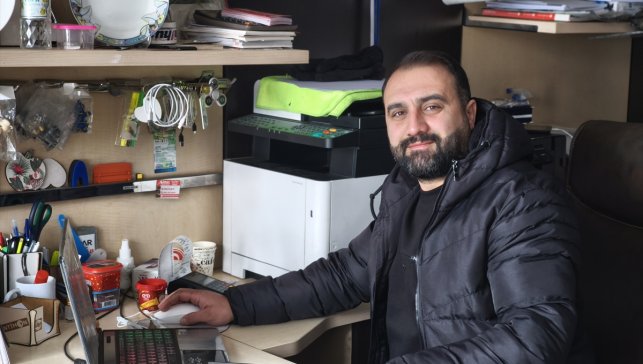 Bingöl'de esnaf, AA'nın Yılın Kareleri oylamasına katıldı