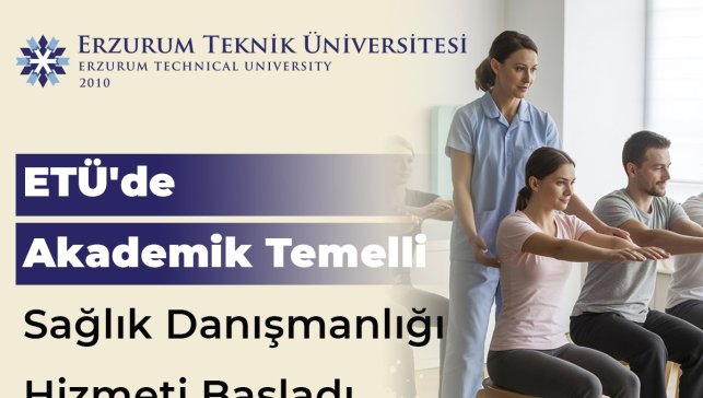ETÜ'de akademik temelli bireysel sağlık danışmanlığı