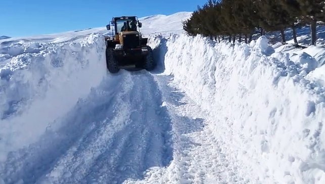 Kars'ta 18 köy yolu ulaşıma kapalı