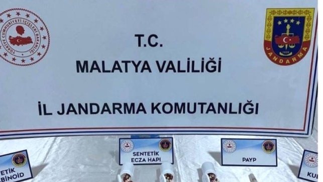 Malatya'da uyuşturucu operasyonu