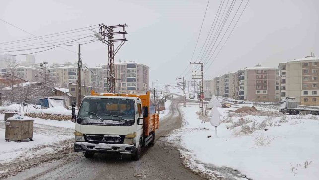 Battalgazi'de kar seferberliği