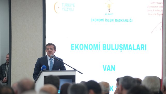 AK Parti Genel Başkan Yardımcısı Zeybekci, Van'da Ekonomi Buluşmaları programına katıldı: