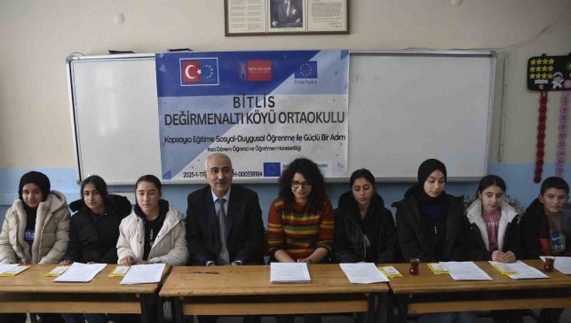 Bitlisli köy okulu öğrencilerine Avrupa yolu açıldı