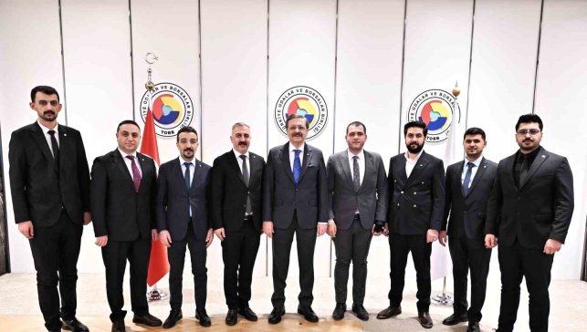 TOBB Van GGK'dan Hisarcıklıoğlu'na ziyaret