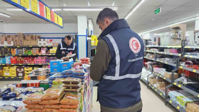 Ramazan ayı öncesi Tunceli'de zincir marketlere fahiş fiyat denetimi