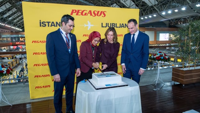 Sabiha Gökçen bağlantı portföyüne Slovenya'nın başkenti Lübliyana'yı ekledi