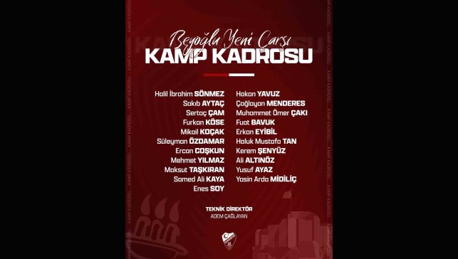 Elazığspor 21 futbolcuyla İstanbul'a gidiyor