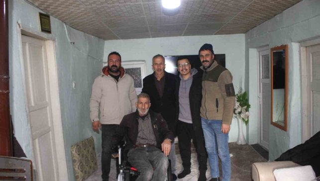 Malazgirt'te engelli bireylerin yüreğini ısıtan destek