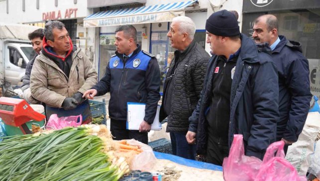 Battalgazi'de semt pazarlarında ölçü ve tartı denetimi