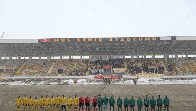 TFF 2. Lig: Muş Spor Kulübü: 1 - Kırklarelispor: 0