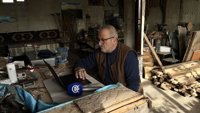 Yaşayan İnsan Hazinesi ödüllü baston ustası Birol, AA'nın Yılın Kareleri oylamasına katıldı