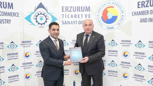 ETSO Başkanı Özakalın, ASKON heyetini ağırladı: Gündem 2. OSB ve Zengezur