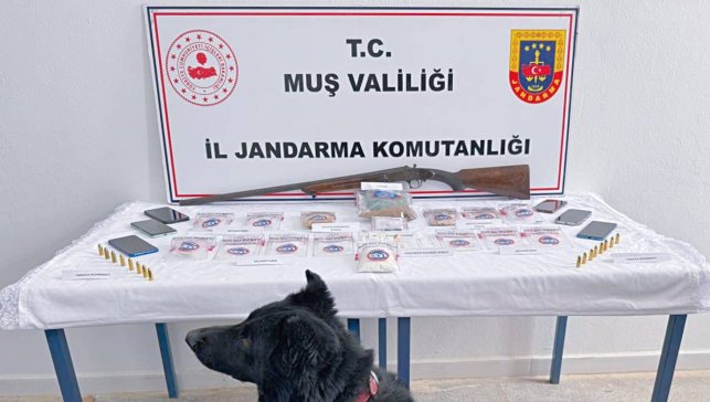 Muş'ta uyuşturucu operasyonu: 5 şüpheli tutuklandı