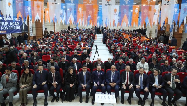 AK Parti Genel Başkan Yardımcısı Acar, Erzincan'da konuştu: