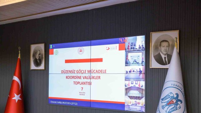 Düzensiz Göçle Mücadele Koordinasyon Toplantısı