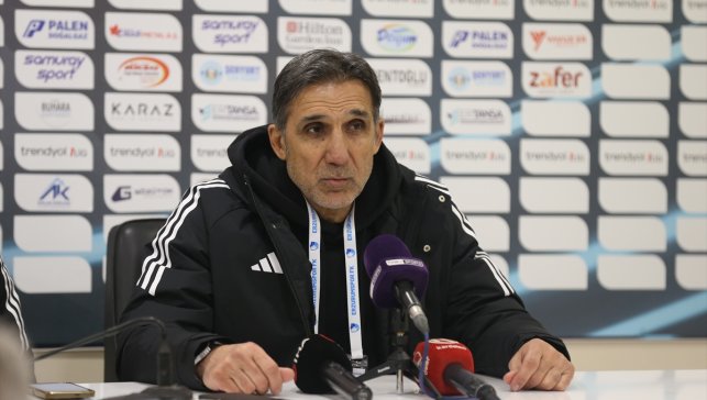 Erzurumspor FK-SMS Grup Sarıyer maçının ardından