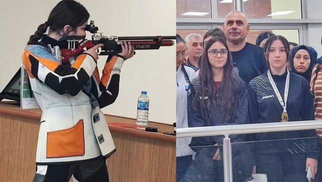 Ağrılı sporcu Meryem Zeynep Alaettinoğulları, Trabzon’da bölge birincisi oldu