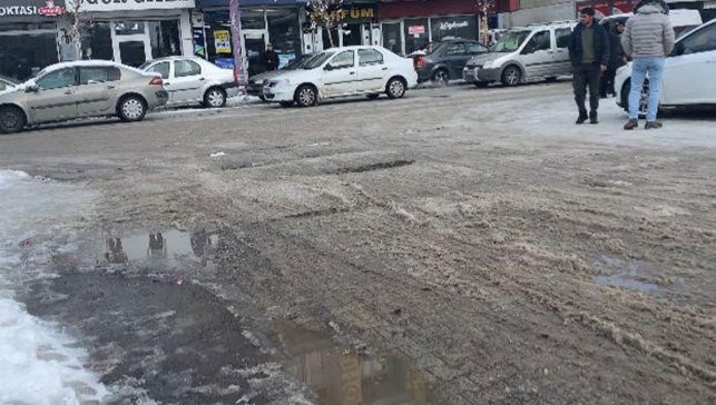 Patnos’ta olumsuz hava koşulları hayatı olumsuz etkiledi