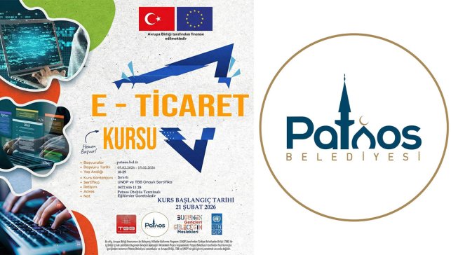 Patnos’ta gençlere aylık gelir kapısı açılıyor: Ücretsiz e-ticaret eğitimi için kayıtlar başladı