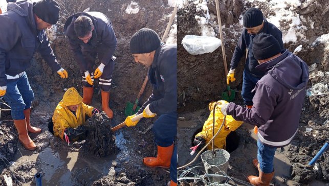 Ağrı Belediyesi uyardı: Kanalizasyon ve yağmur suyu hatlarındaki uygunsuz atıklar taşkın riskini artırıyor