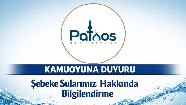 Patnos’ta Şebeke Suyunda Bulanıklık: Belediyeden Açıklama Geldi