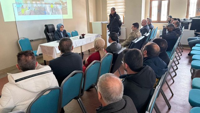 Taşlıçay’da okul servisleri ve okul çevresi için güvenlik tedbirleri artırılıyor