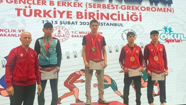 Ağrılı Genç Sporcu İbrahim Hakkı Şahna Türkiye Şampiyonası’nda Gümüş Madalya Kazandı