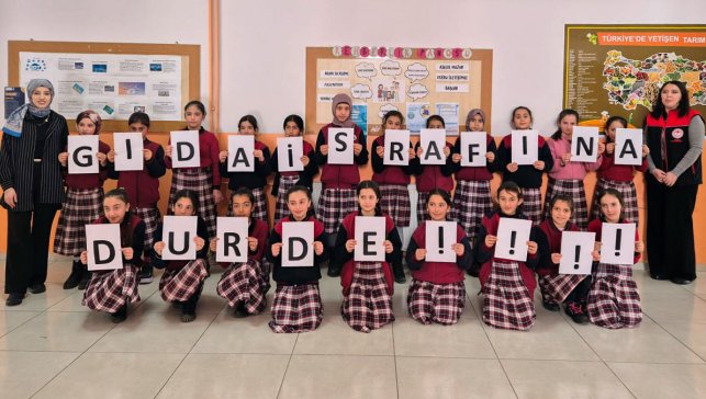 Tutak’ta Ortaokul Öğrencilerine Gıda İsrafını Önlemenin Basit Yolları Anlatıldı