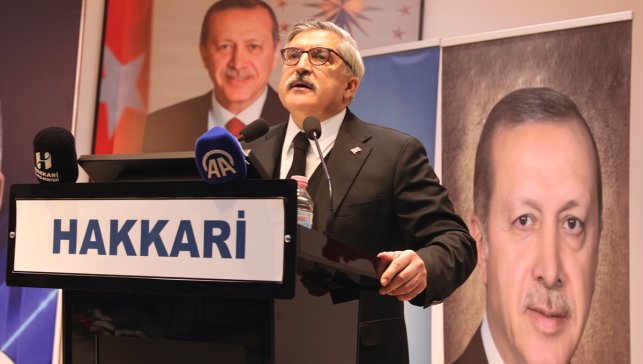 AK Parti Genel Başkan Yardımcısı Yayman Hakkari'de konuştu: