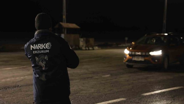 Erzurum'da bir ayda 48 milyon TL değerinde uyuşturucu ele geçirildi