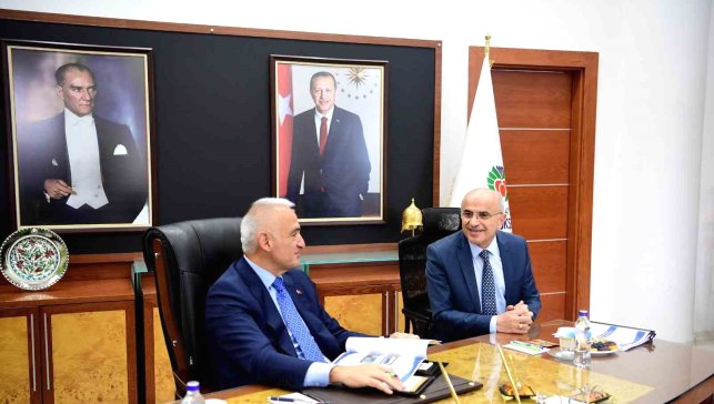 Bakan Ersoy'dan Başkan Er'e ziyaret