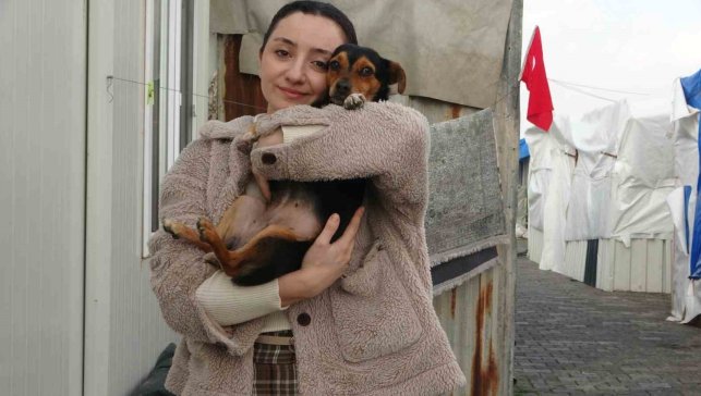 Malatya'da konteyner kentin Boncuk'u milyonların sevgilisi oldu