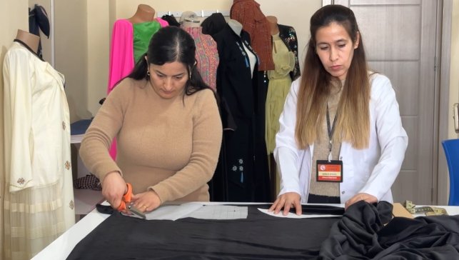 Yüksekovalı kadınlar hem meslek öğreniyor hem geleceğe hazırlanıyor