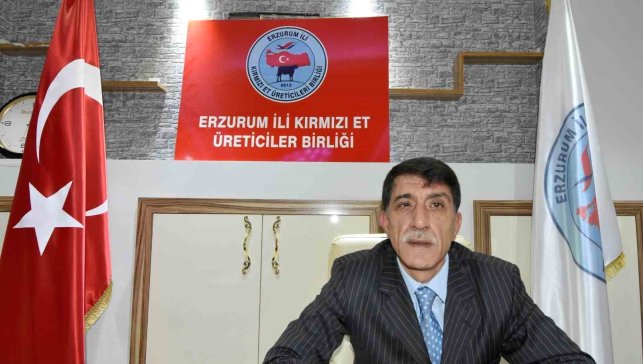 Erzurum Kırmızı Et Üreticileri Birliği Başkanı Ürüşan: "Kırmızı et projesi, besicilerimize can simidi olacak"