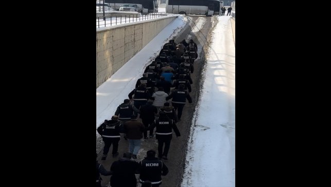 Erzurum'da kaçakçılık ve organize suç operasyonlarında 24 zanlı tutuklandı