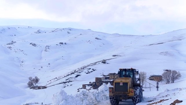 Van'da kardan dolayı kapanan 34 yerleşim yerinin yolu açılıyor